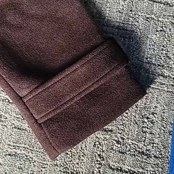 Abercrombie & Fitch Double-Breasted Wool-blend Coat in Dark Coffee - Picture 9 of 12